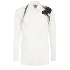ALEXANDER MCQUEEN  Camicia in cotone bianca