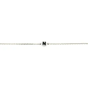 Bracciale Zoppini Unisex in Argento Lettera N – H1833_000N