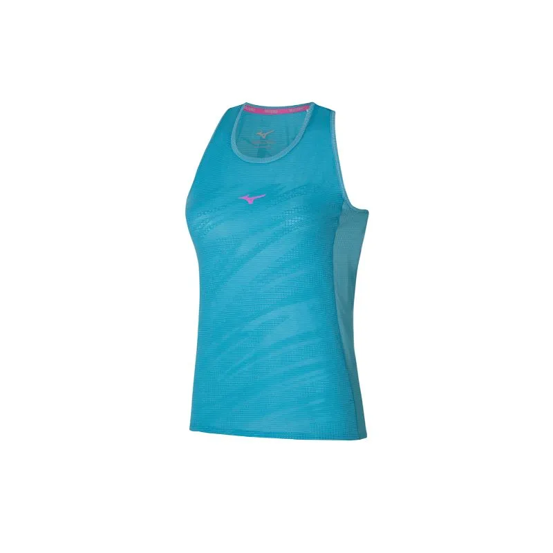 Canotta donna Mizuno Premium Aero Tank WOS (Blue Glow)