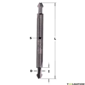 CMT 713.001.11 Taglierina per strisce di bozze con gambo da 6 mm
