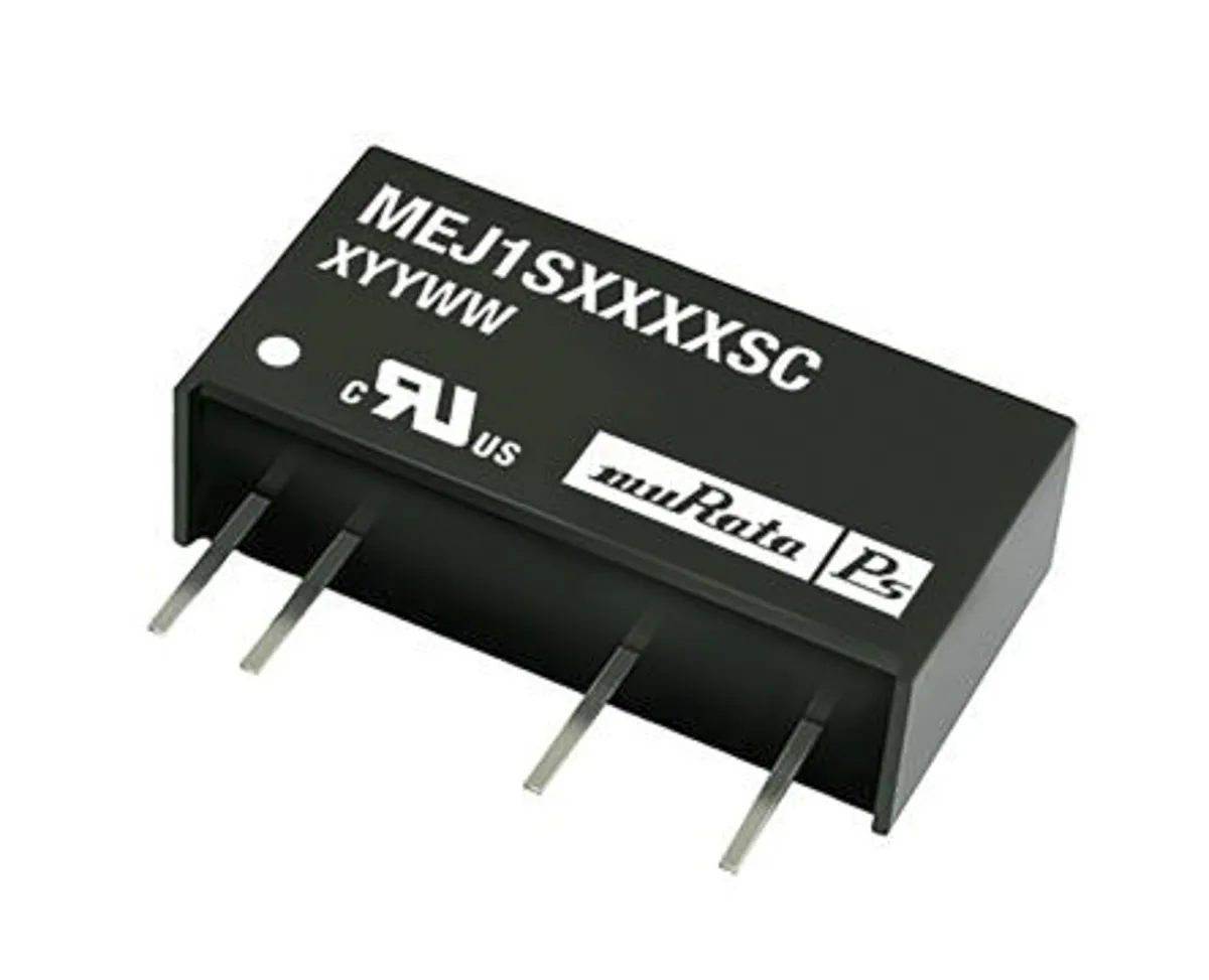 Convertitore c.c.-c.c. 1W, Vin 21,6 → 26,4 V c.c., Vout 5V cc, 5.2kV cc