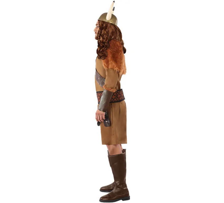 Costume da vichingo marrone per uomo