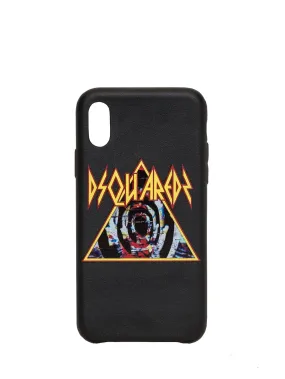 DSQUARED2 Cover iPhone X con Stampa 