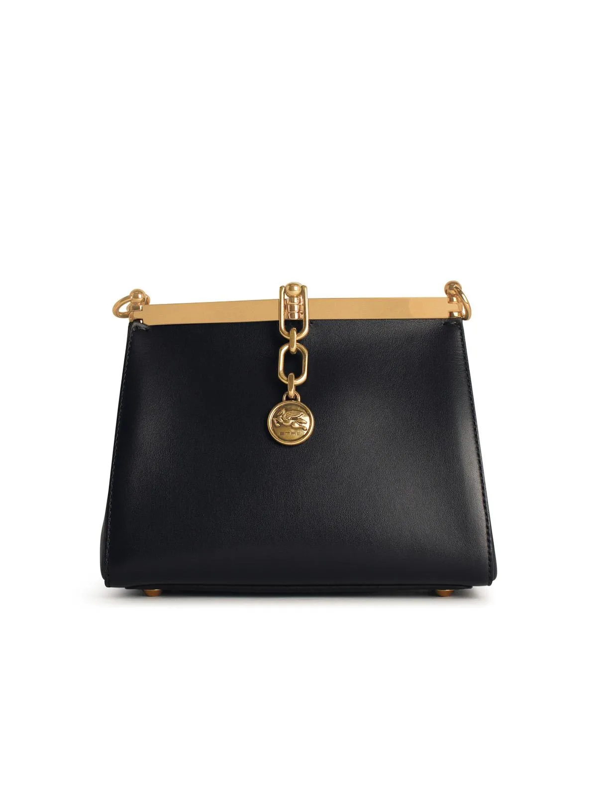 Etro 'Vela' Small Blue Smoot Lear Bag