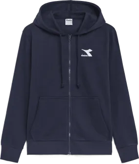 FELPA DA UOMO DIADORA HOODIE FZ CORE CLASSIC NAVY 60062