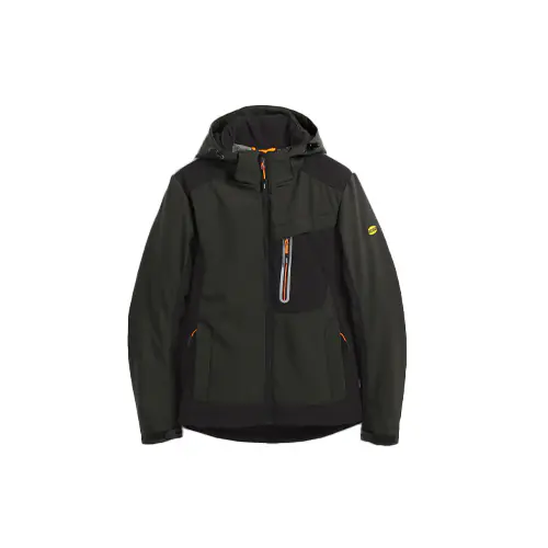 GIACCA DA LAVORO DIADORA SOFTSHELL CARBON TECH ASPHALT TG. XL