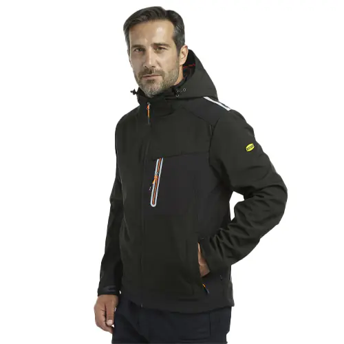 GIACCA DA LAVORO DIADORA SOFTSHELL CARBON TECH ASPHALT