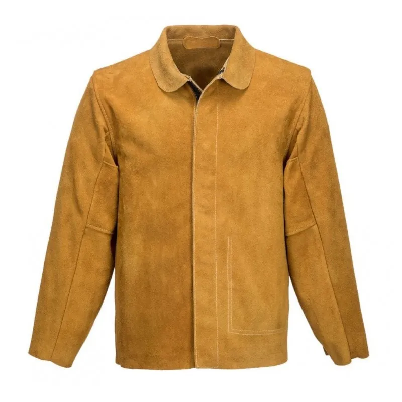 Giacca da saldatura in pelle Ignifuga Portwest SW34