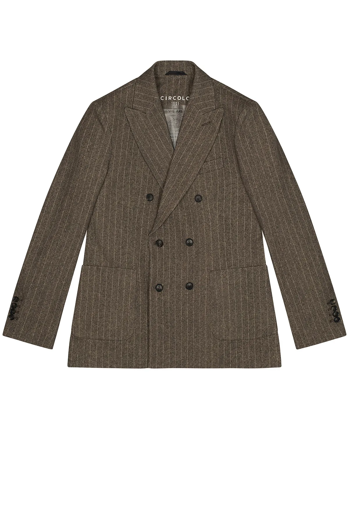 Giacca Doppiopetto SMOKED STRIPES CIRCOLO 1901 da uomo