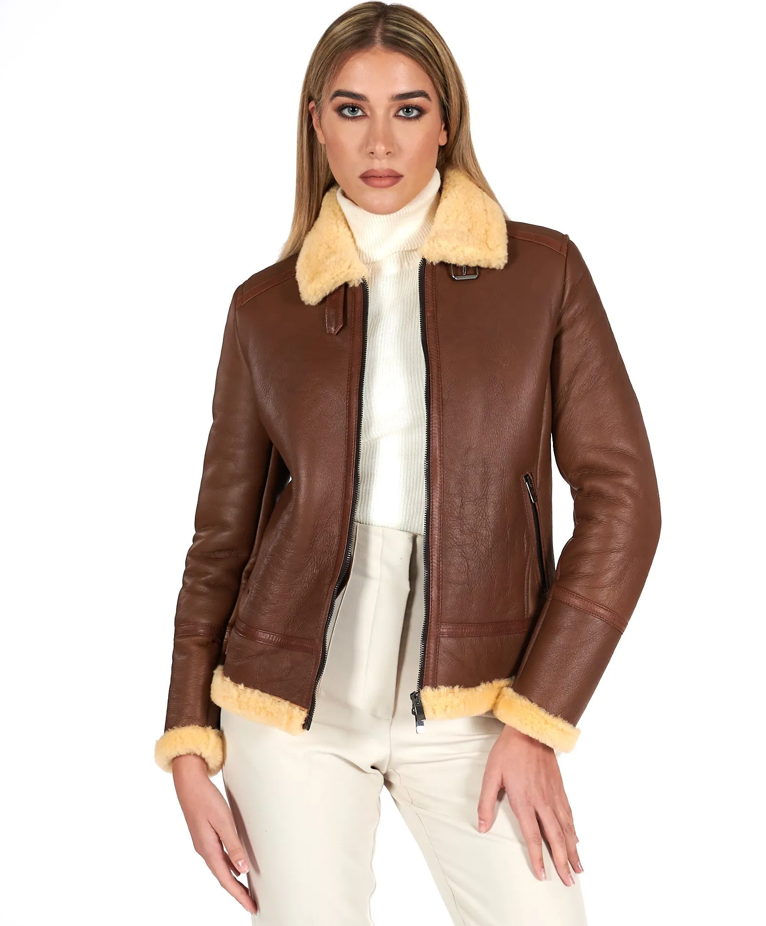 giacca montone donna