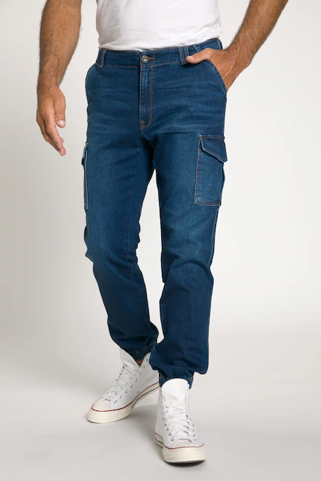 Jeans cargo a cinque tasche