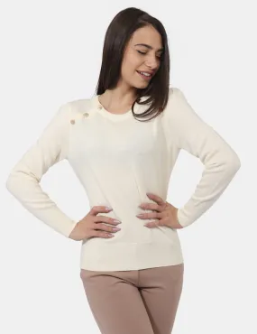 Maglione Fracomina Panna