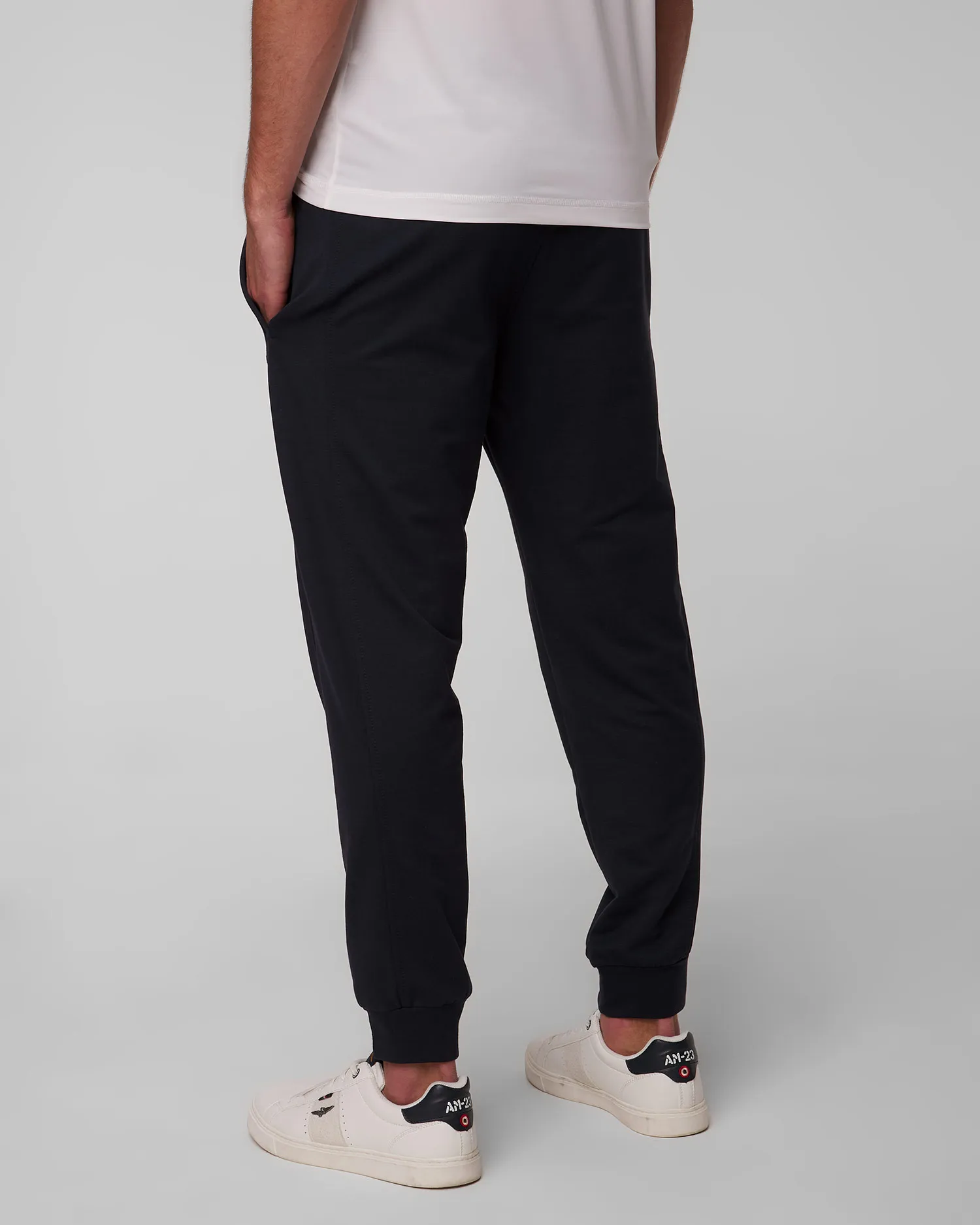 Pantaloni blu scuro da tuta da uomo Aeronautica Militare 241pf925f538-8347