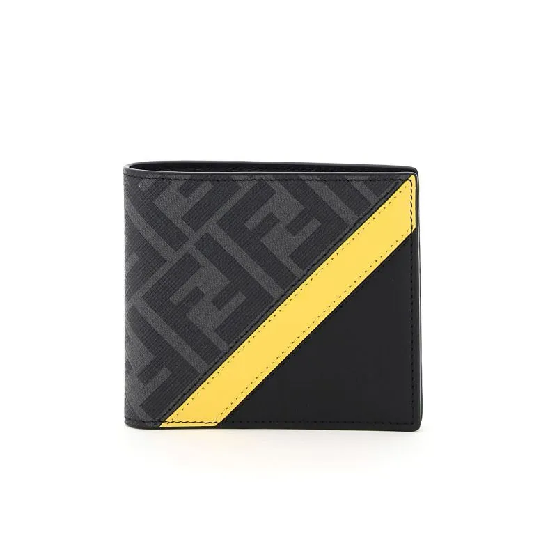 Portafoglio bi-fold FF Stripe