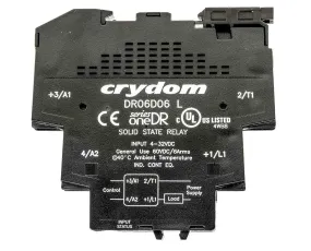 Relè di interfaccia a stato solido Sensata Crydom, Guida DIN, 32 V c.c., 6 A, 60 V c.c.