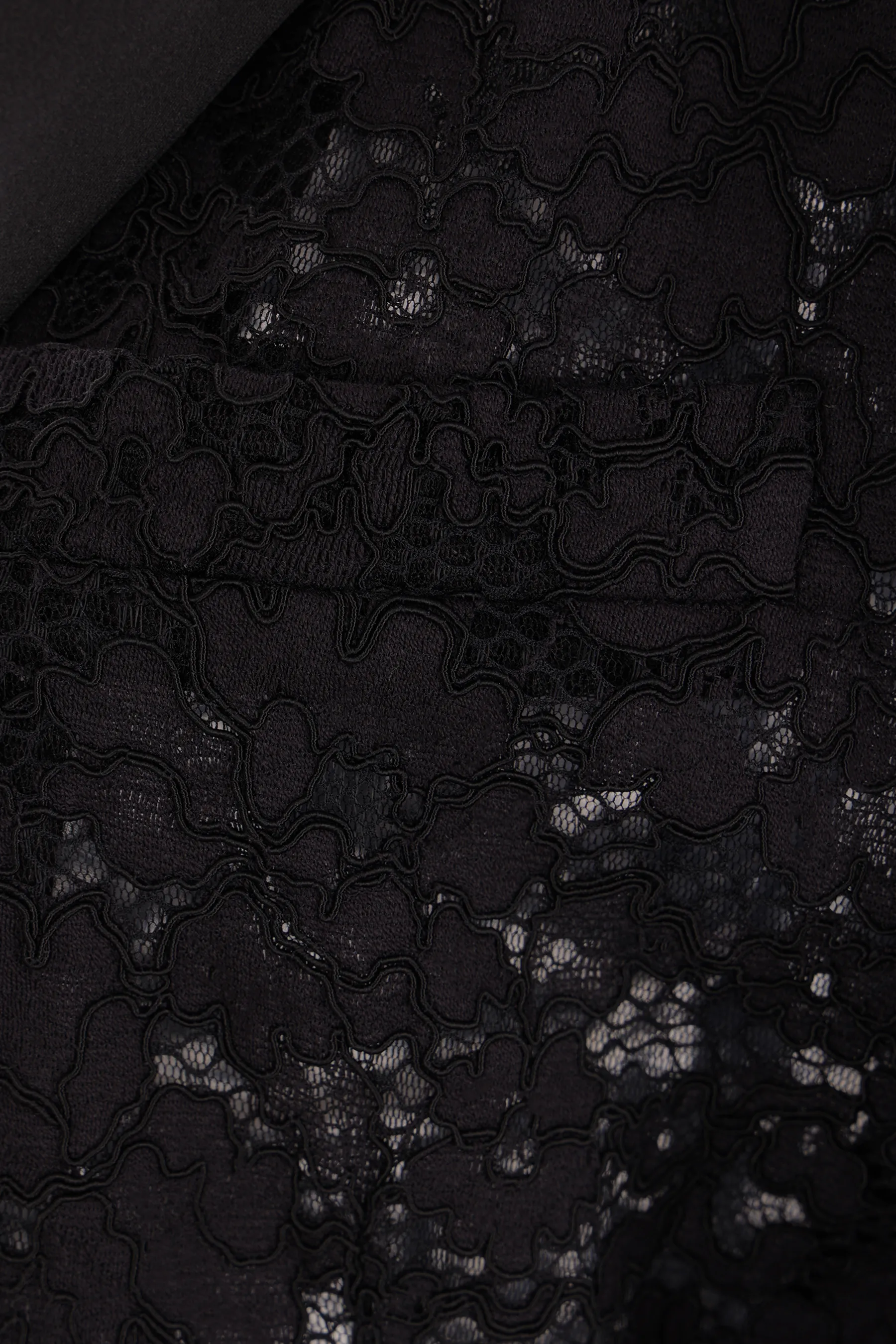  SAINT LAURENT giacca smoking in pizzo guipure 