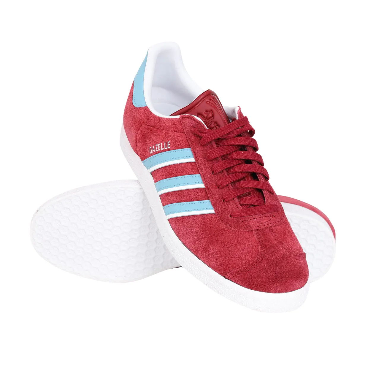 Sneakers Unisex Adidas Gazelle Bordeaux / Celeste