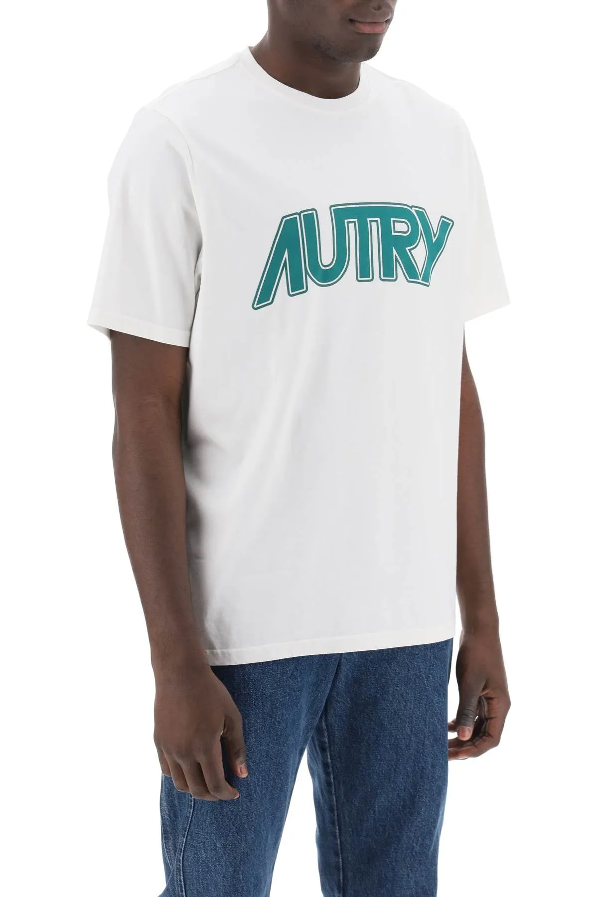 T Shirt Con Maxi Stampa Logo