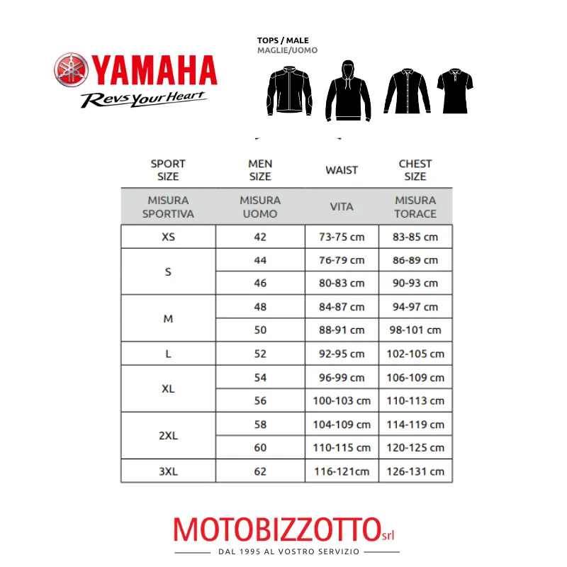 T-Shirt Yamaha Paddock Blue Capua