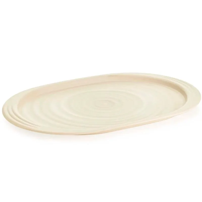 Vassoio L Tierra beige 